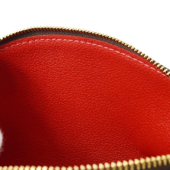 Authentic LOUIS VUITTON POCHETTE COSMETIC POUCH DAMIER - Picture 6 of 9